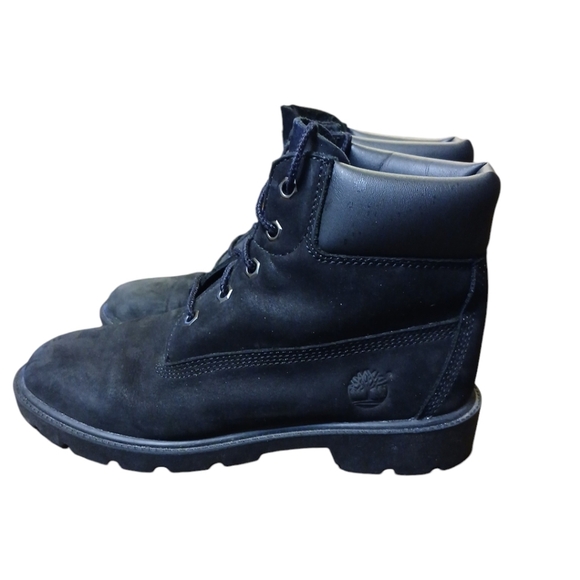 Timberland Women’s Premium Black Waterproof Boots Size 5.5 - Picture 6 of 14